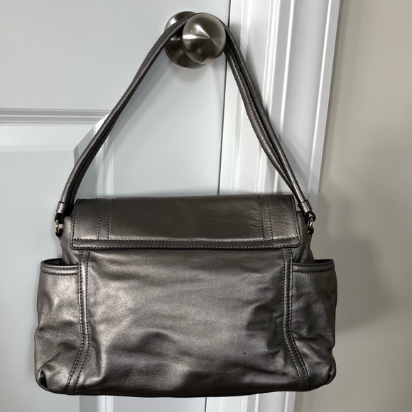 Kate Spade Metalic Silver Shoulder Bag - Picture 3 of 8